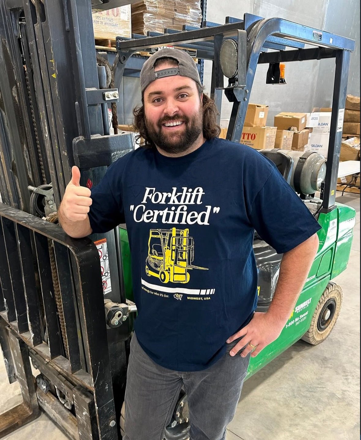 Forklift "Certified" - You Betcha